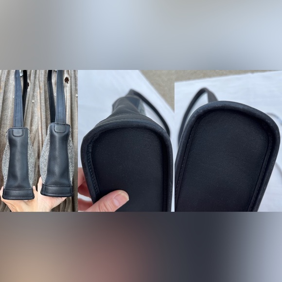 Vintage Coach Bleecker Shoulder Bag 6128 in Black Tweed - Picture 7 of 13